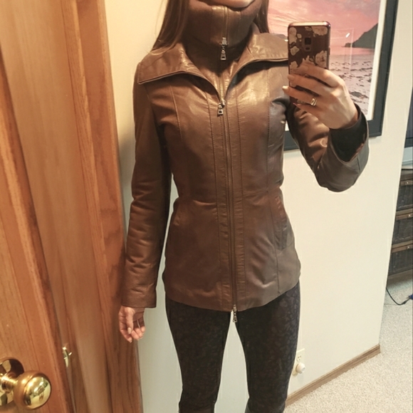 Danier Jackets & Blazers - NWOT Danier Leather Jacket size XXS